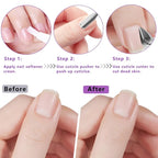 Cuticle Trimmer with Cuticle Pusher and Scissors, Cuticle Remover Professional - Image 5