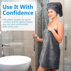 SmoothNovelty 16 Pack Microfiber Bath Towels Bulk 27'' x 60'' Oversized Beach - Image 6