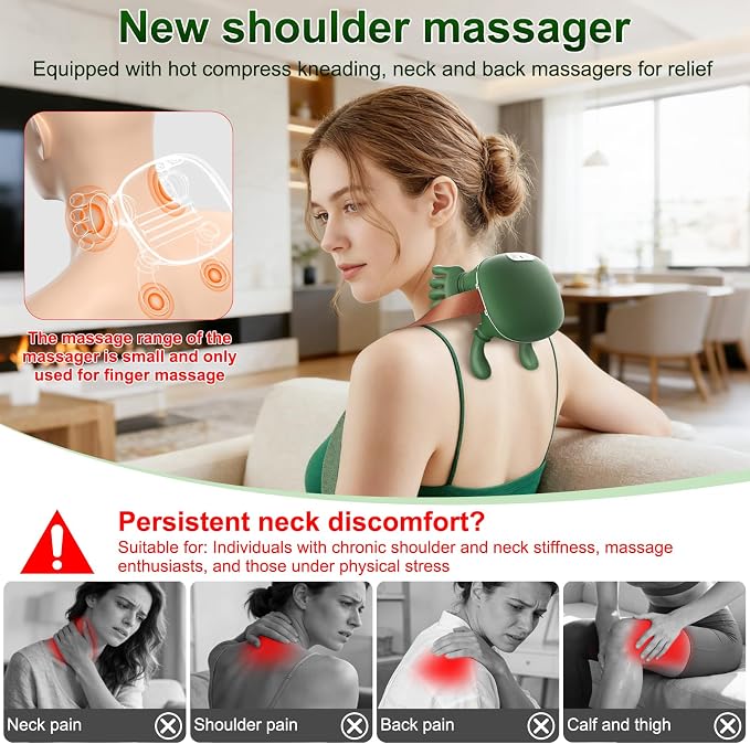 Nooydio Neck Massager, Neck and Back Massager - Image 3