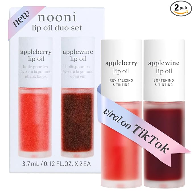 NOONI Korean Lip Oil Set by nooni