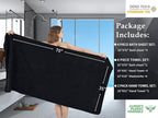 Extra Large Bath Sheet Set of 4, Ultra Soft Fluffy Towel, 35”x 70”Oversized - Image 3