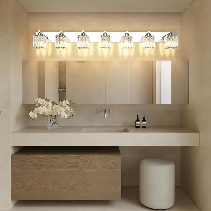 Aipsun Bathroom Vanity Light Fixtures Chrome Vanity Light - Image 7