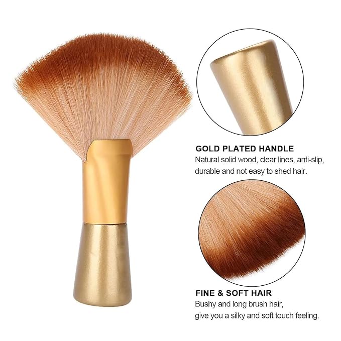 Large Professional Fan Brush, Fluffy Brush - Image 4