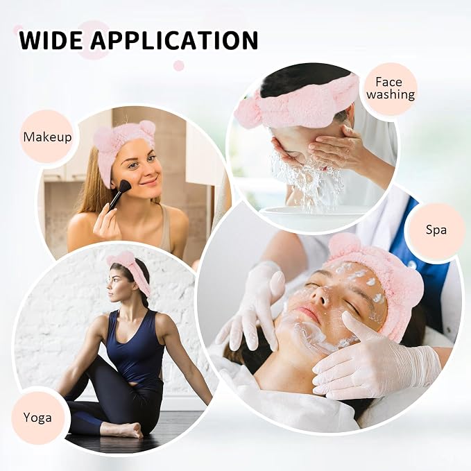 WHAVEL 2PCS Spa Headband - Image 4