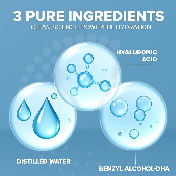 Hyaluronic Acid Serum for Skin 100% Pure Anti Aging Intense Hydration Moisture - Image 5