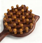 Shaped Wooden Scalp Massager - Image 3