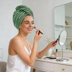 Jacquotha Cotton Hair Towel Wrap - Image 6