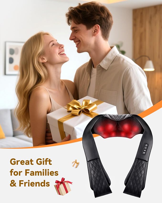 Shiatsu Neck and Back Massager, Corded Electric Neck Massager - Image 9