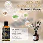 Santal Sanctuary Fragrance Oil Essential Oil, MAYJAM 3.38FL.OZ Santal Sanctuary - Image 4