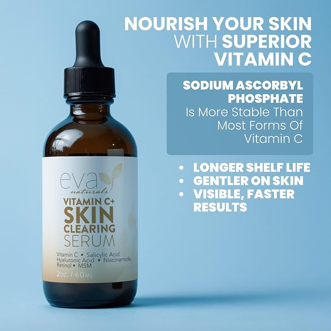 Vitamin C Serum for Face with Retinol & Salicylic Acid – Skin Clearing Acne - Image 4