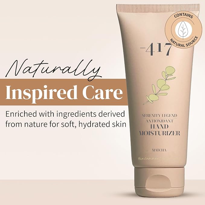 -417 Minus Matcha Anti-Oxidant Hand Moisturizer: Hydrating & Revitalizing - Image 2