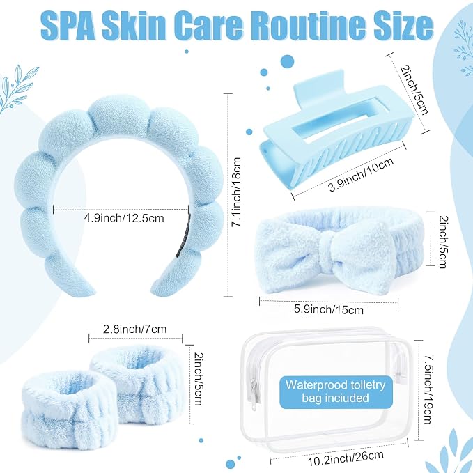 SPA Headbands and Wristband Set - Image 2