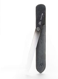 GERMANIKURE Glass Nail File in Suede Sleeve by GERMANIKURE