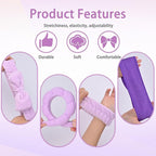 20 Piece Spa Set, Face Wash Headband and Wristband, Bubble Headband, Gifts - Image 4