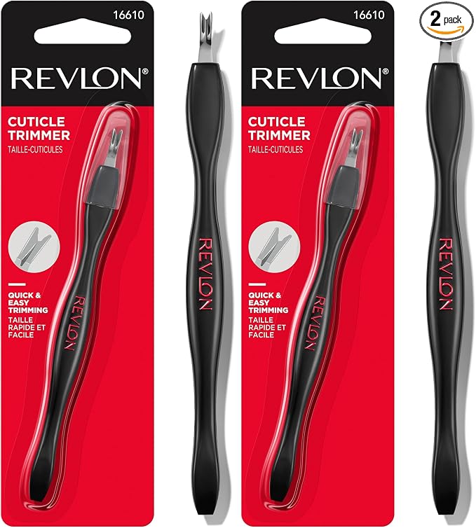 Revlon Cuticle Trimmer With Cap, High Precision V-Tip and Comfortable Grip by RevlonConsumerProductsCorp