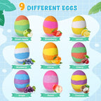 Qivatex Bath Bombs with Toys Inside, Easter Basket Stuffers, Natural & Organic - Image 5
