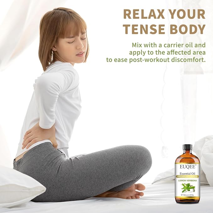EUQEE Lemon Verbena Essential Oil 118ml - Image 5