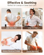 Cordless Heating Pad with Massager - Image 4