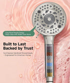 Filtered Shower Head with Handheld, 9-Spray Mode High Pressure Detachable - Image 9