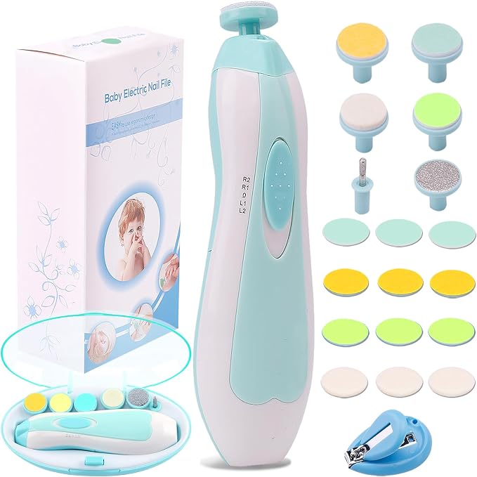 Baby Nail Trimmer Electric Nail File Baby Nail Clippers, Safe Nail Filer by Unknown