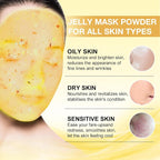 Jelly Mask for Facials Professional, Hydrating & Moisturizing Peel-Off Natural - Image 2