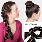 Scrub Cap with Hair Scrunchy, Ponytail Holder Surgical Cap - Image 6