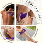 Scienlodic 4 Pcs Gua Sha Massage Tools - Image 4