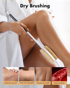 Back Scrubber Anti Slip for Shower: 18.1'' Long Handle Bath Brush - Image 4
