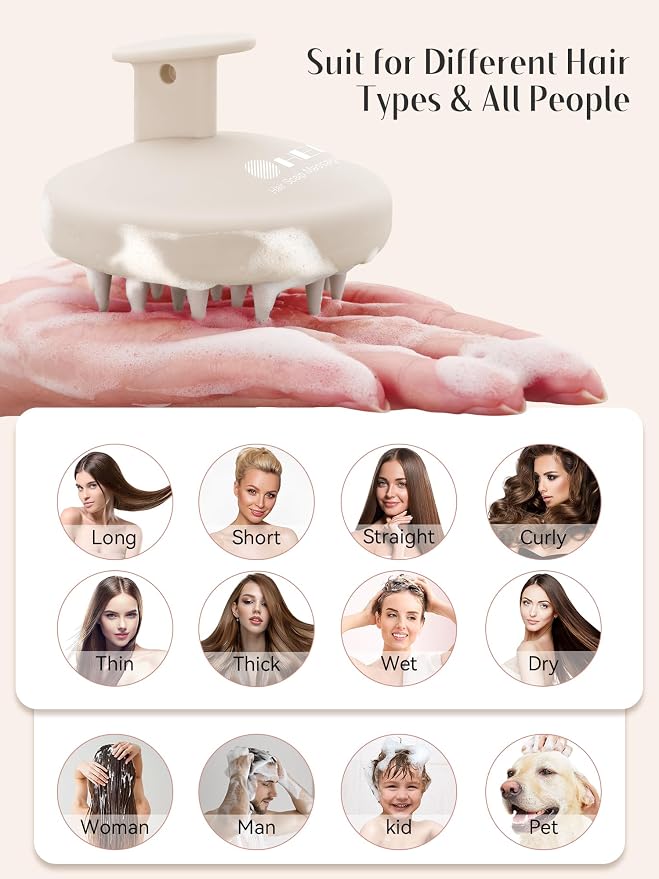 HEETA Scalp Massager Hair Growth, Scalp Scrubber - Image 7