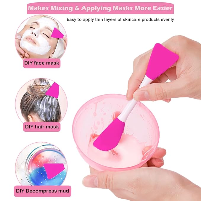 RamPula Mask Applicator Silicone Face Brush Face Mud Cream, Clay Mask, Modeling - Image 4