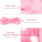 Ondder 8 Pcs Striped Spa Terry Cloth Headbands - Image 2