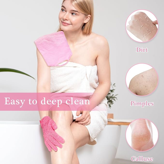 4Pcs Exfoliating Back Scrubber - Image 8