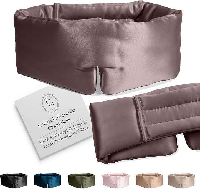 Colorado Home Co Cozy Silk Eye Mask by ColoradoHomeCo