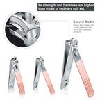 Manicure Set, Travel Mini Nail Clippers Kit Pedicure Care Tools - Image 4