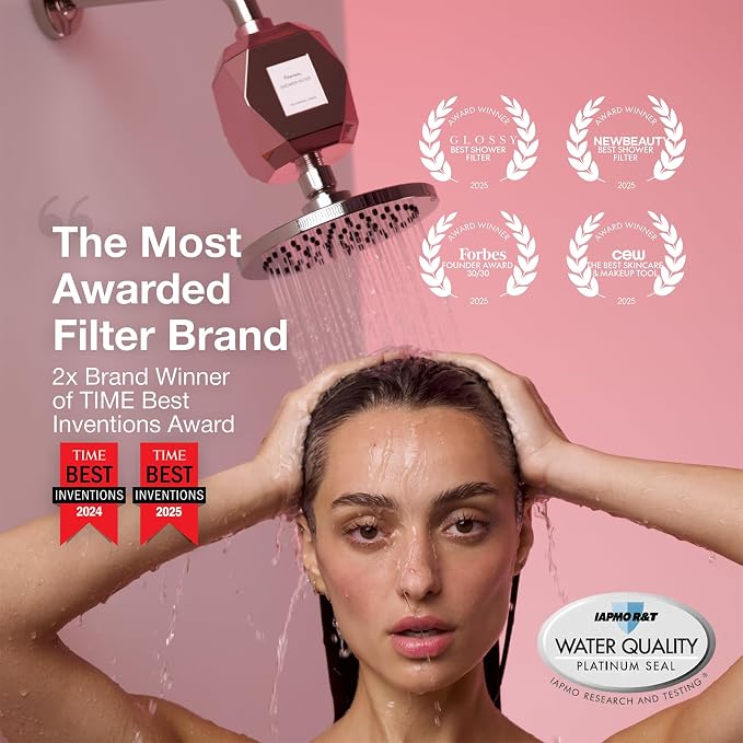 Filterbaby Diamond Shower Filter, IAPMO Certified to NSF177 Standard, Expert - Image 2