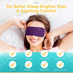 Heated Eye Steam Mask Dry Eyes Self Warm Compress Dark Circles Puffiness Set of - Image 4