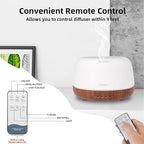 SEEDSEEL 300ML Essential Oil Diffuser, Mini Aromatherapy Diffuser - Image 3
