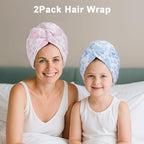 Unicorn Castle Microfiber Hair Towel - Image 3