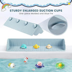 2Pack Bathtub Splash Guard for Tub, Silicone Bathtub Caddy Tray - Image 5