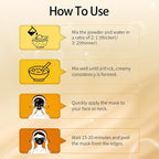 Pjordo Powder Jelly Mask for Facials Professional, Peel Off Facial Mask for - Image 8