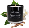 Lulu Candles | Jasmine, Oud & Sandalwood | Luxury Scented Soy Jar Candle | Hand by LULUCANDLES