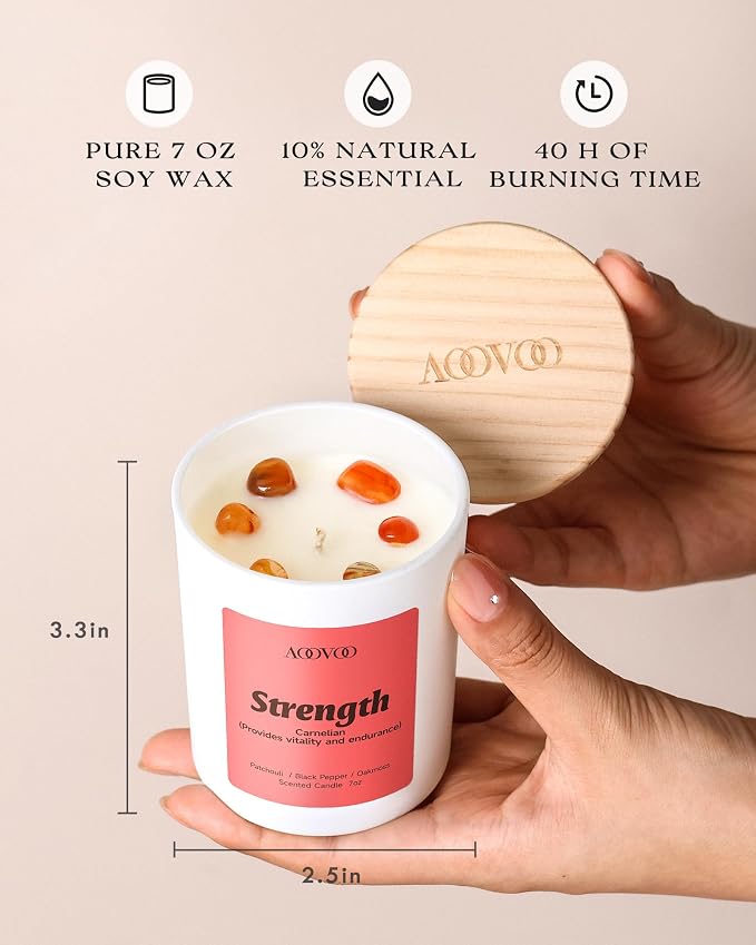AOOVOO Empower Candles Set for Women - Image 6