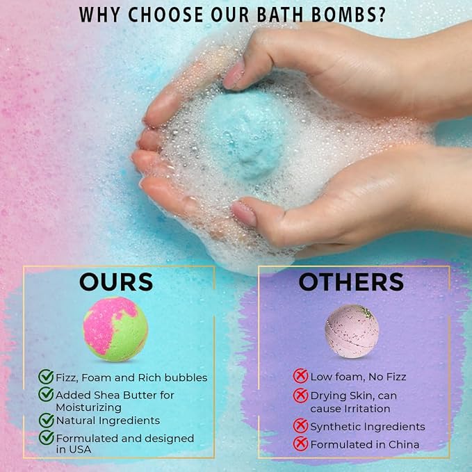 Bath Bombs for Women Gift Set - Image 6