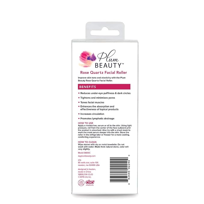 Rose Quartz Face Roller - Image 8