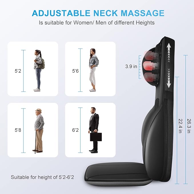 COMFIER Shiatsu Back Massager - Image 4