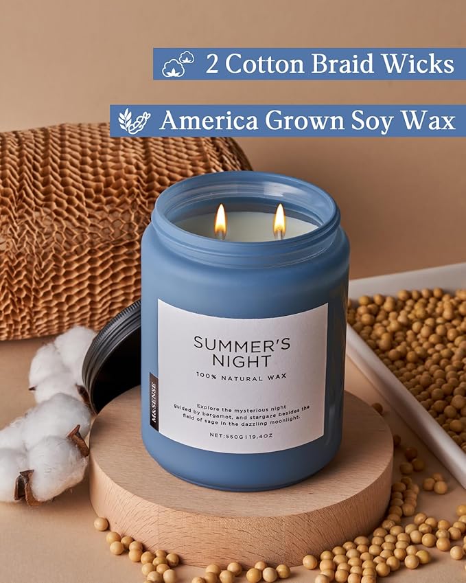 M&SENSE Summer's Night Scented Candles - Image 3