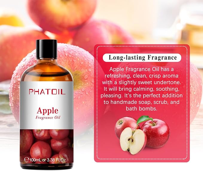 PHATOIL 3.38FL.OZ Apple Fragrance Oils - Image 5