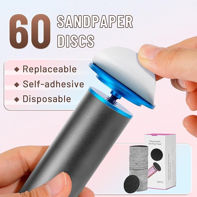 Dermawave Electric Foot File Callus Remover - Image 2