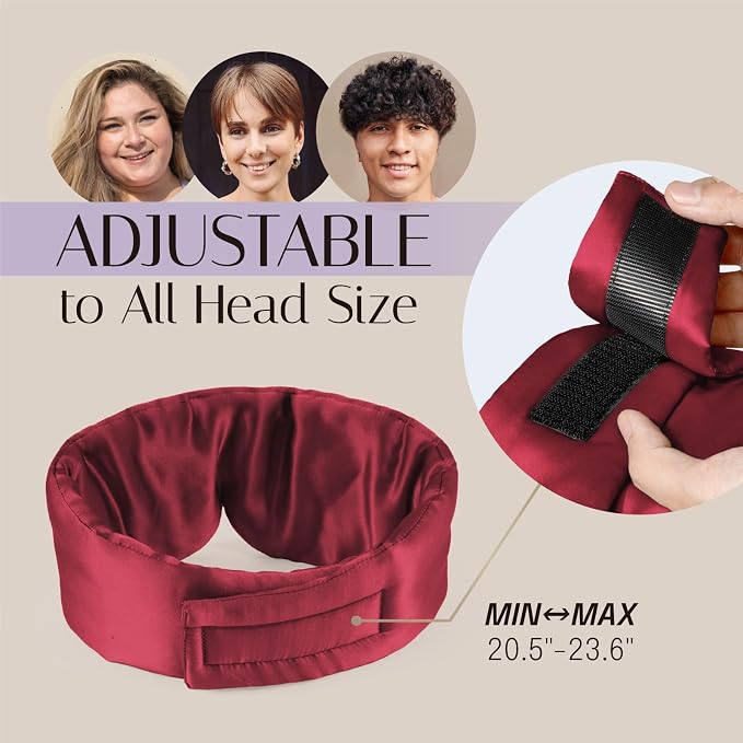 Silk Sleep Mask Soft Pressureless: 100% Mulberry Silk - Image 7