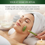 Jade Roller and Gua Sha Set for Face & Body – 4-Piece Authentic Jade Facial - Image 8